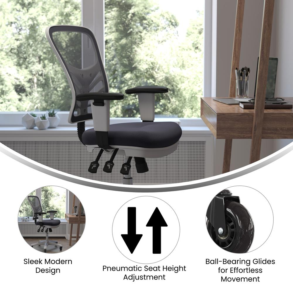Nicholas Mid-Back Mesh Multifunction Executive Ergonomic Chair - home • office • health