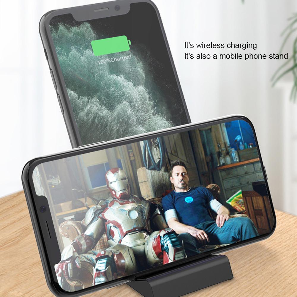 Wireless Charging Stand 15W for Cell Phone with Adjustable Cradle SP - home • office • health