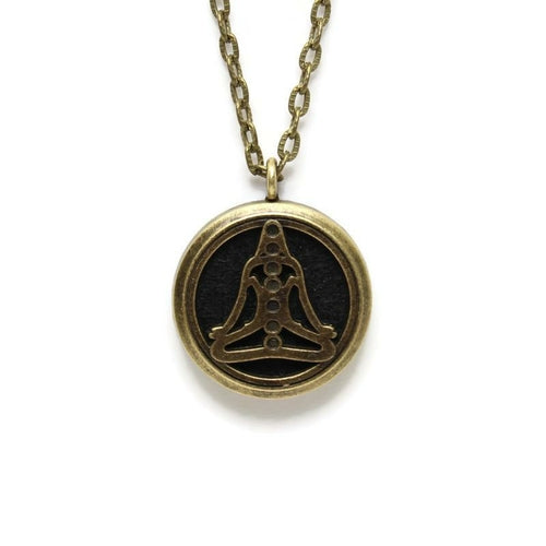 Butterfly Oil Diffuser Necklace - home • office • health