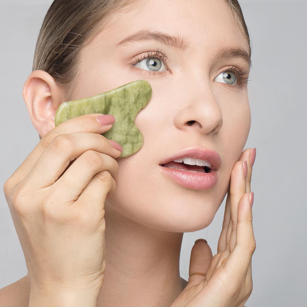 3-in-1 Premium Jade Roller and Gua Sha Set - home • office • health