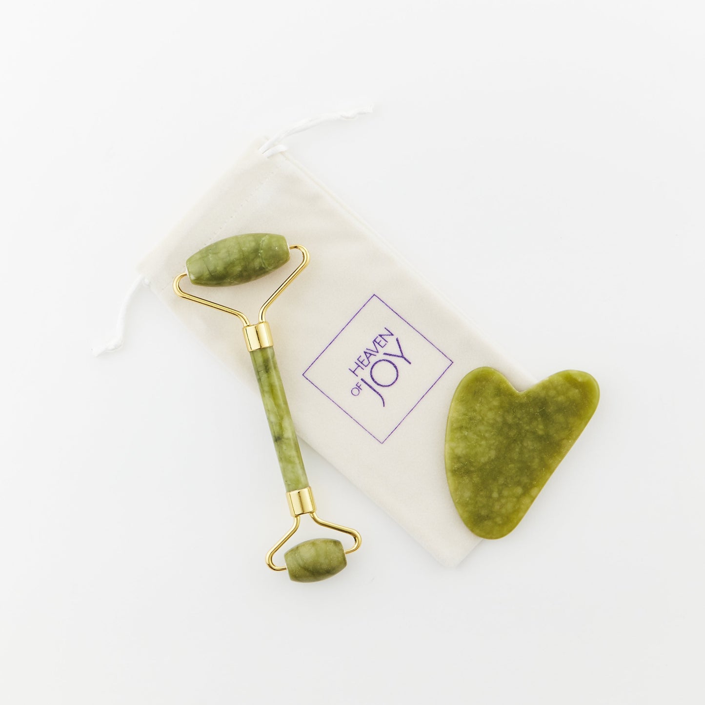3-in-1 Premium Jade Roller and Gua Sha Set - home • office • health