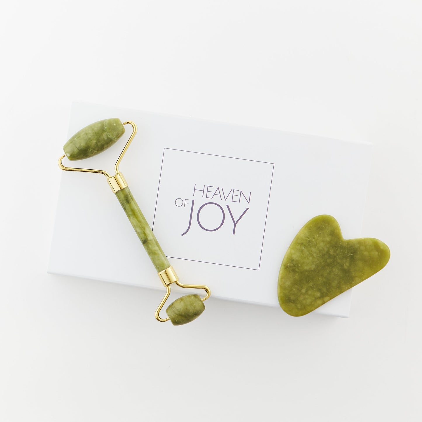 3-in-1 Premium Jade Roller and Gua Sha Set - home • office • health