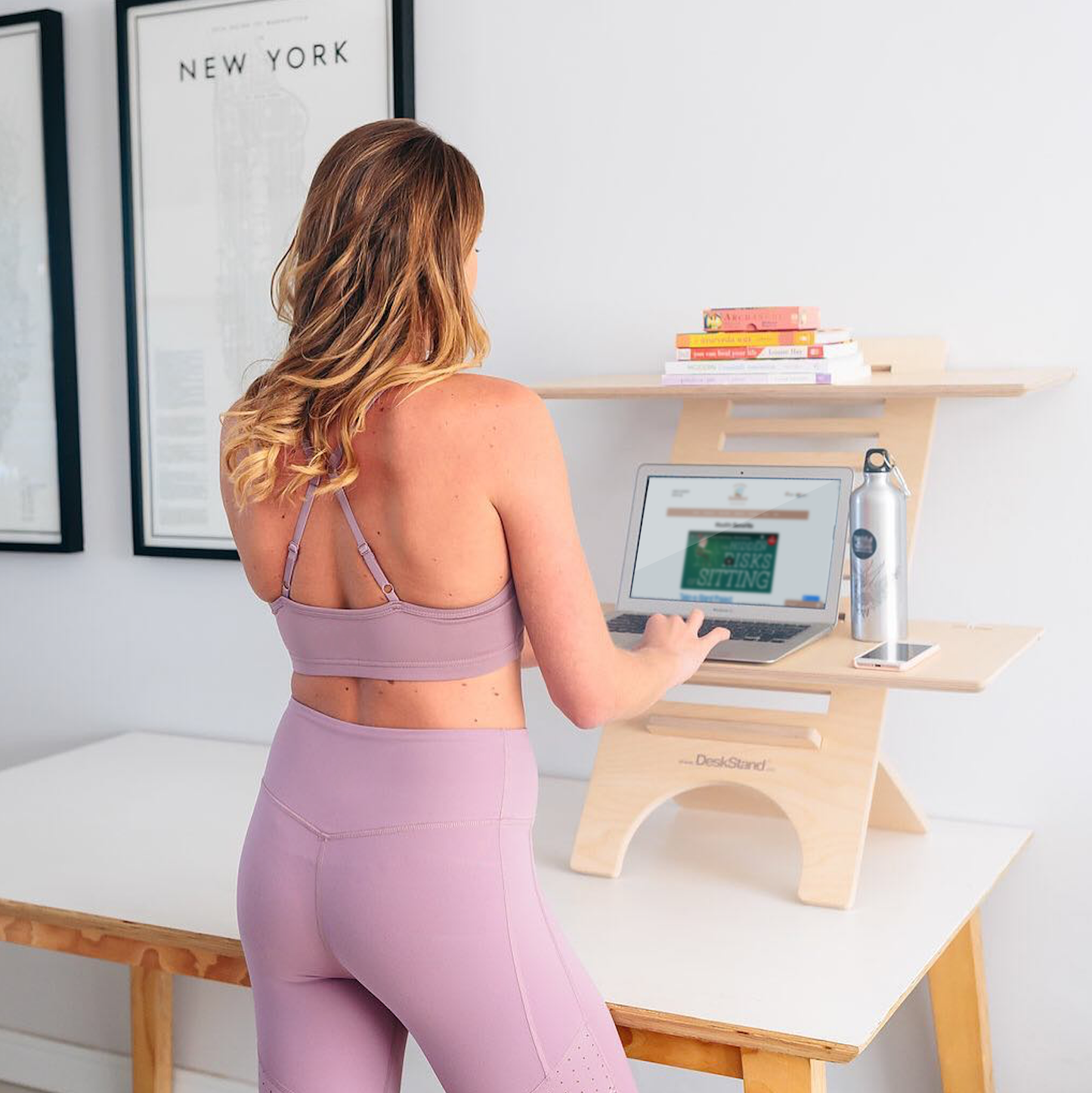 JUMBO DeskStand - Adjustable Standing Desk - home • office • health