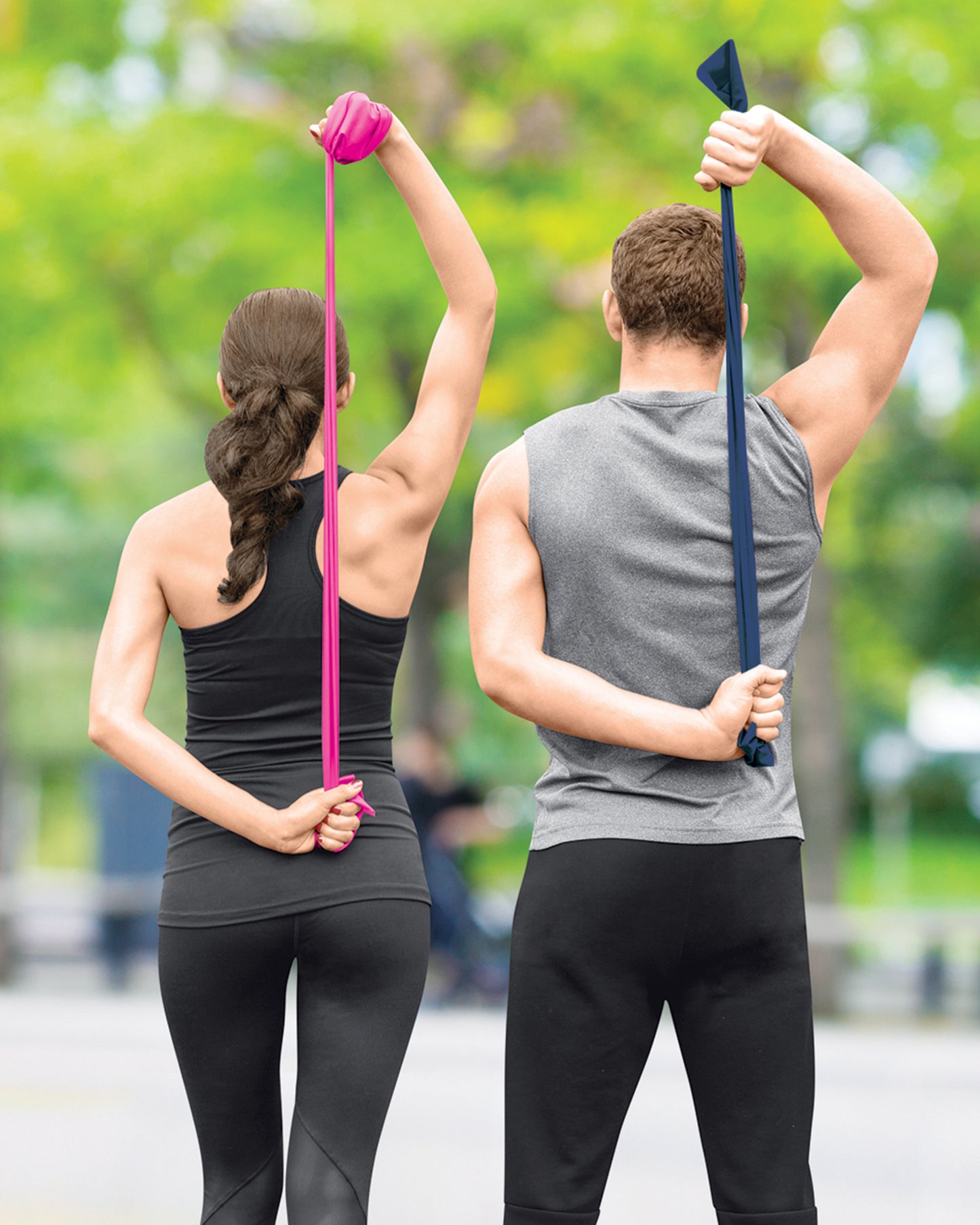 Body Glove 3 Pack Flat Resistance Bands For Upper and Lower Body - home • office • health