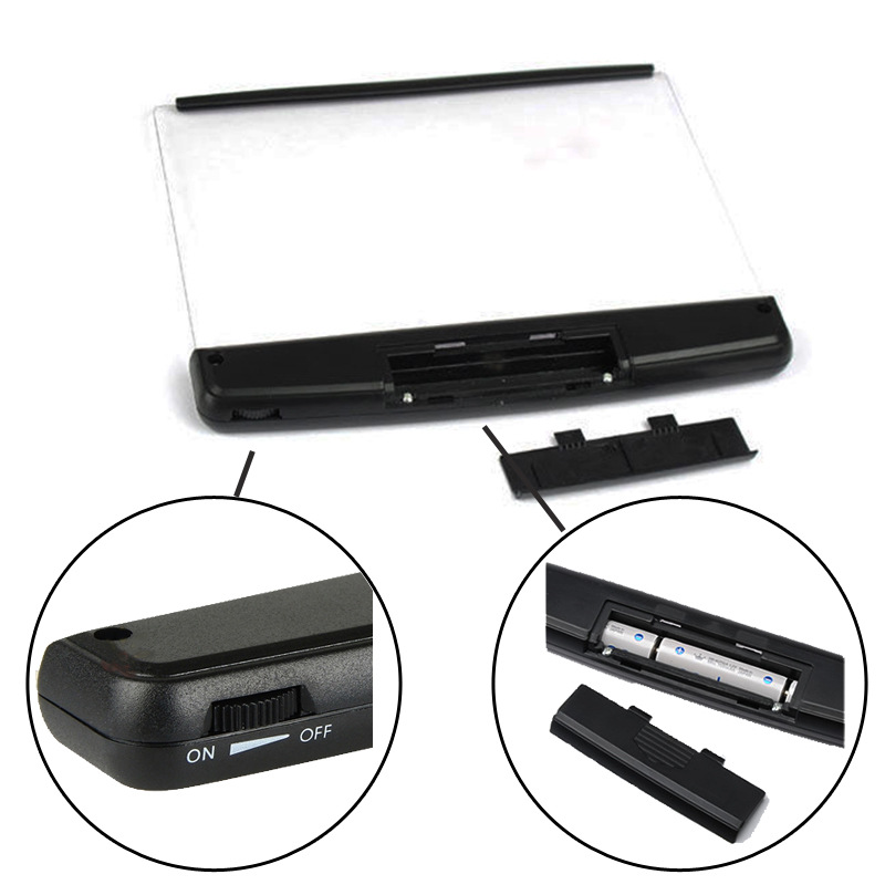 Portable LED Tablet Book Light Reading Night Light - home ⢠office ⢠health