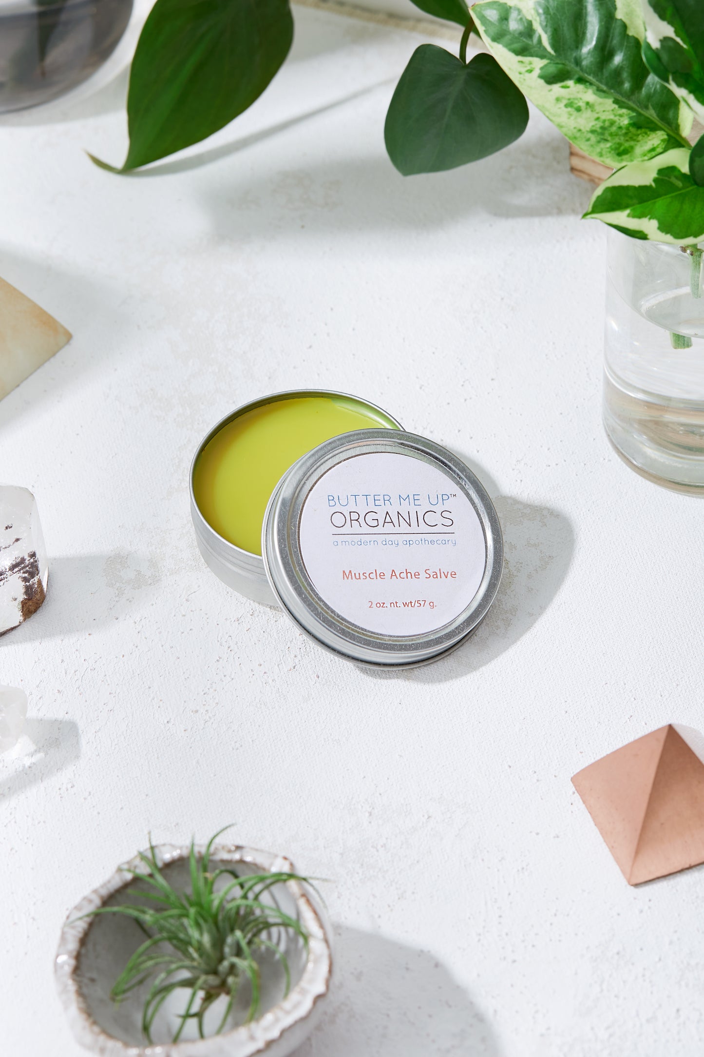 Organic Muscle Ache Salve w/ Cayenne - home • office • health