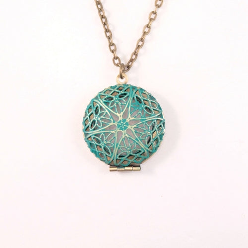 Oil Diffuser Locket Necklace - home • office • health