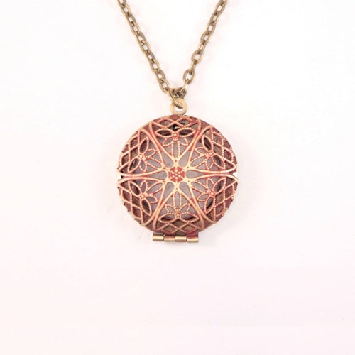 Oil Diffuser Locket Necklace - home • office • health
