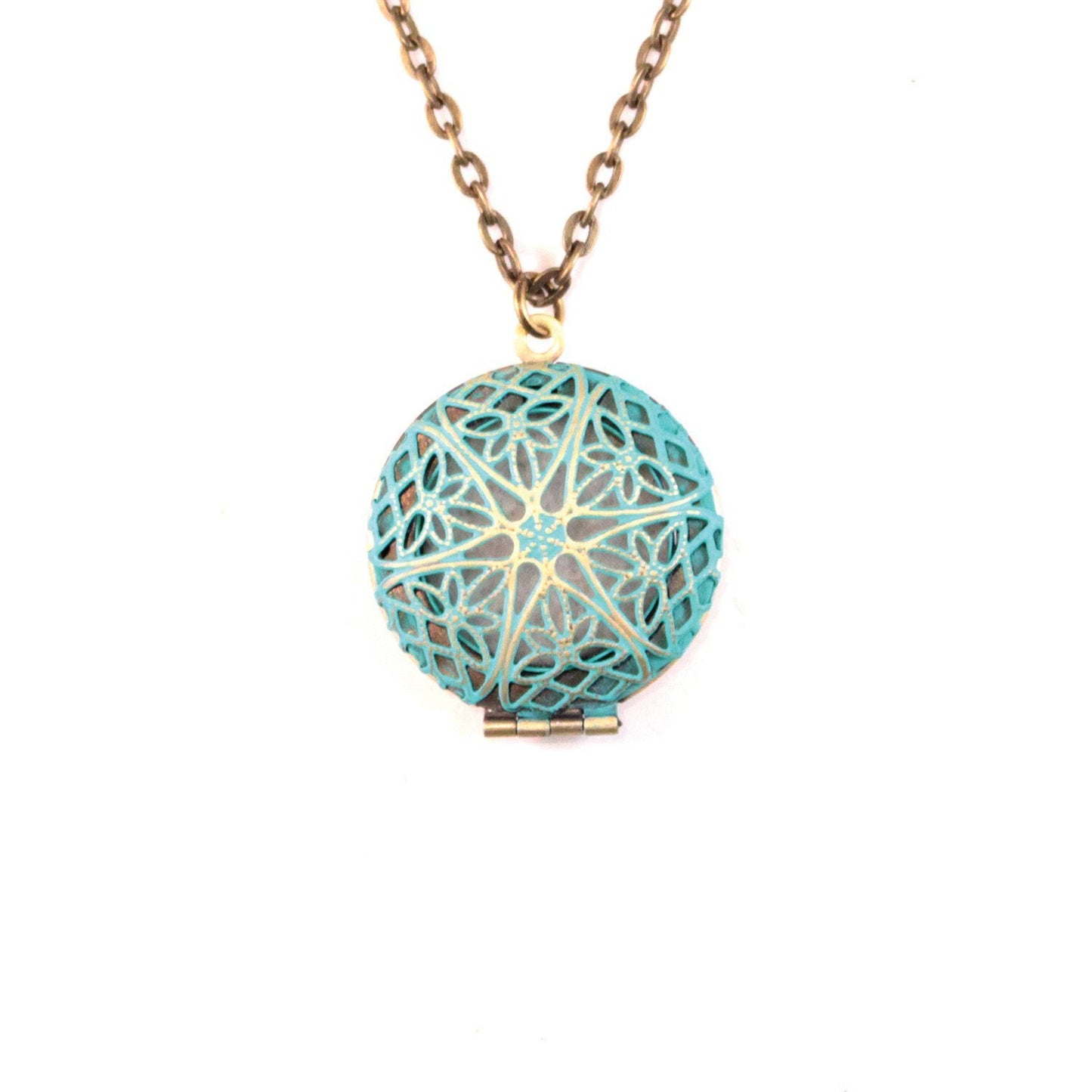 Oil Diffuser Locket Necklace - home • office • health