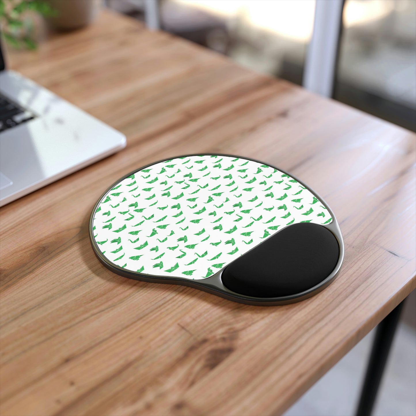 Origami - Mouse Pad With Memory Foam Wrist Rest - home • office • health