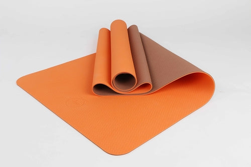 2 Tone TPE Premium Yoga Mat - home • office • health