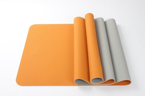 2 Tone TPE Premium Yoga Mat - home • office • health