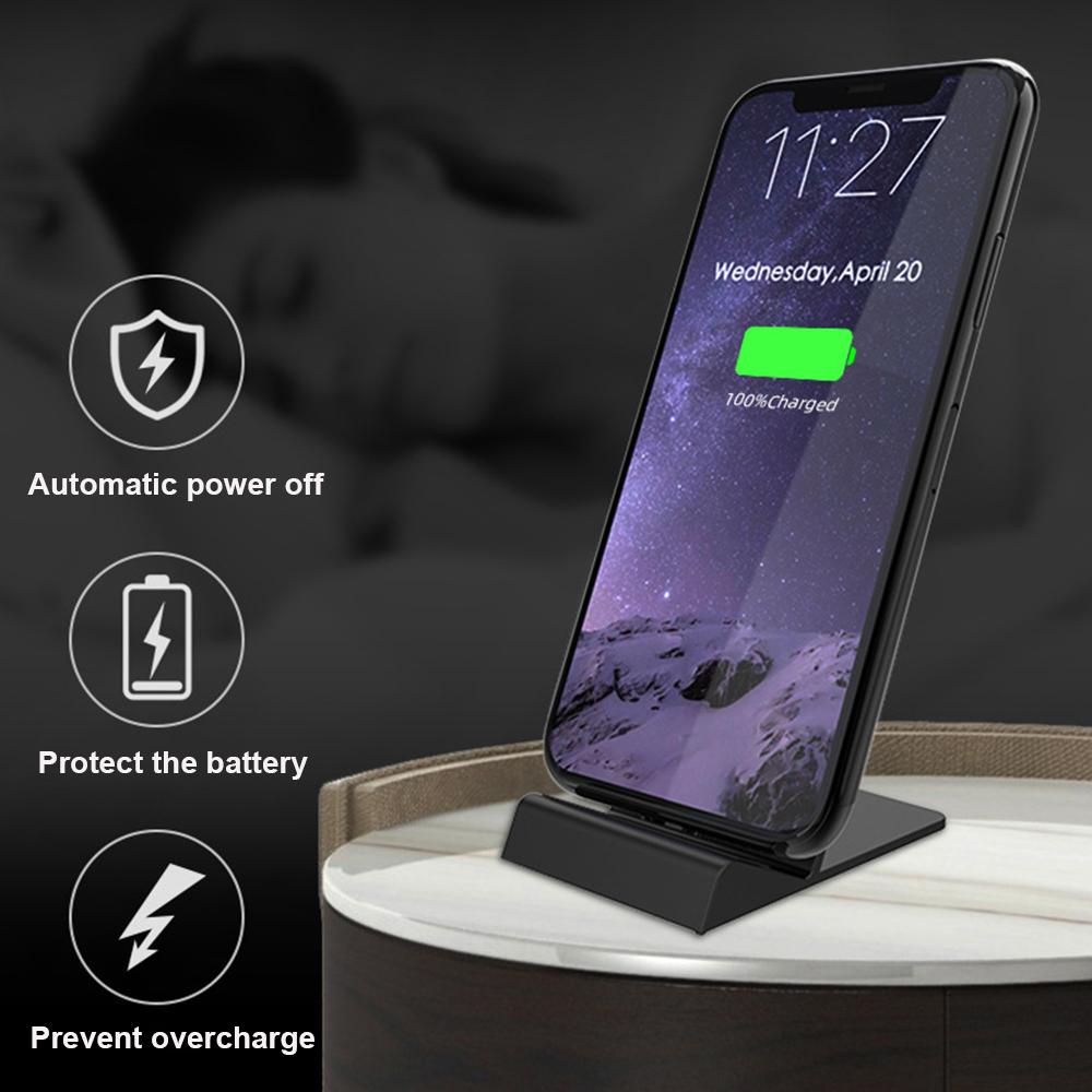 Wireless Charging Stand 15W for Cell Phone with Adjustable Cradle SP - home • office • health