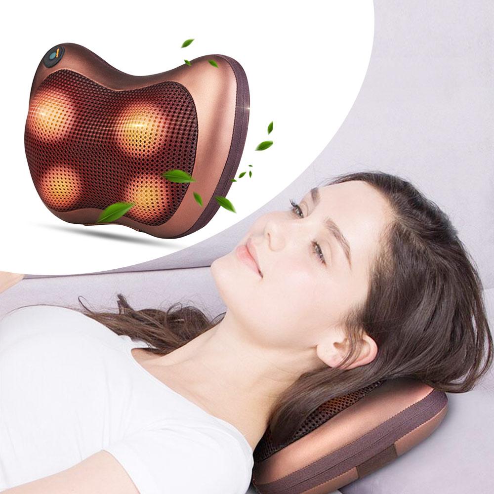 Portable 4 heads Massage Pillow - home • office • health