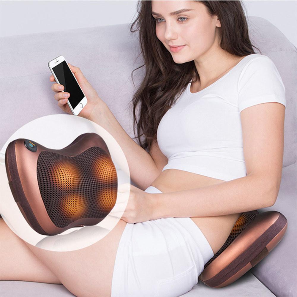 Portable 4 heads Massage Pillow - home • office • health