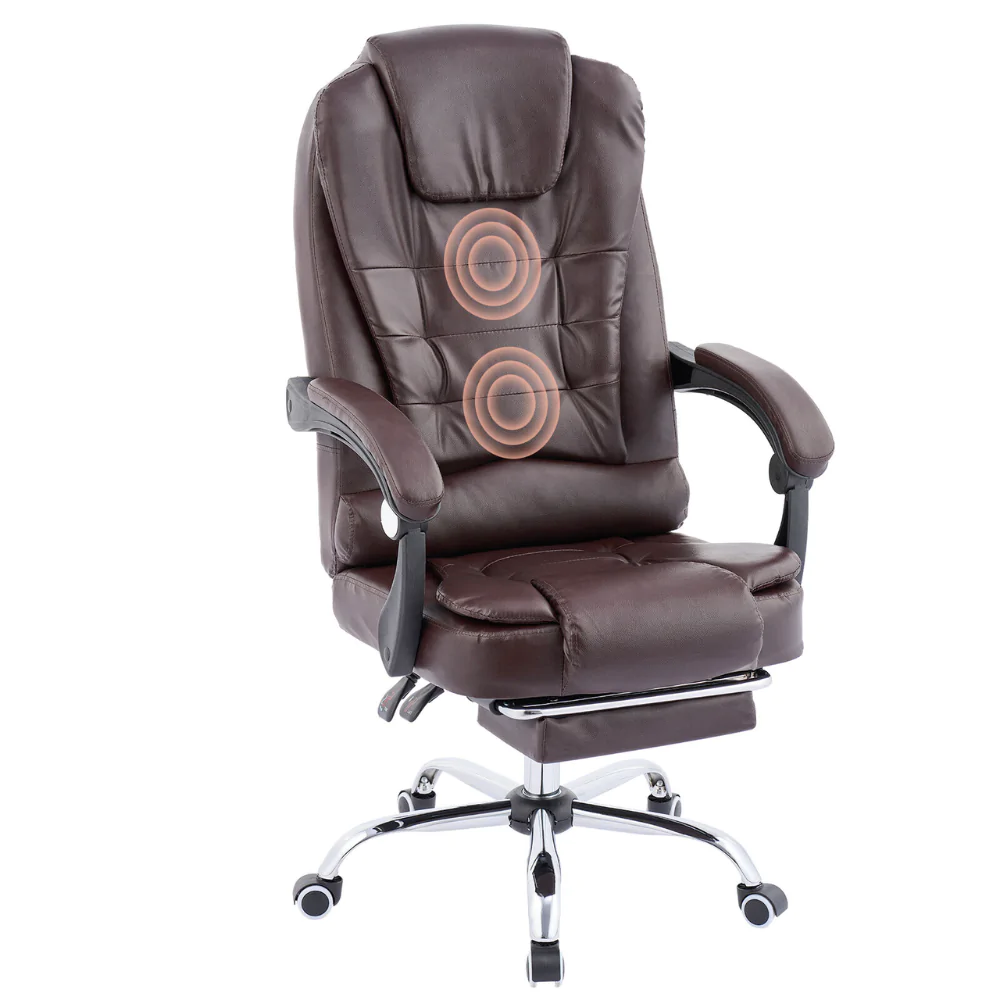 Office Massage Chair with Extended Foot Rest - home • office • health