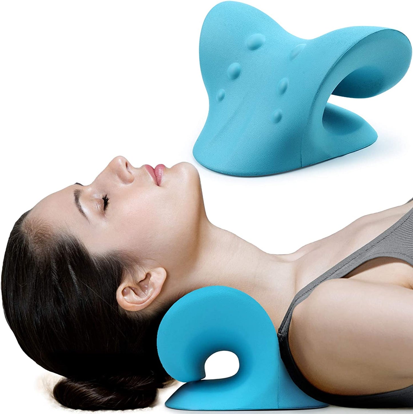 Wave of Relief, Neck Stretcher cervical traction device - home • office • health